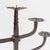 Rustic Wrought Iron 5-Branch Candelabra, 1950s For Sale - Image 11 of 14