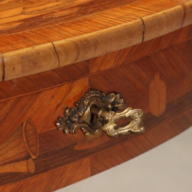 Writing Desk in Bois De Rose with Inlays, France, 1900s For Sale - Image 9 of 14