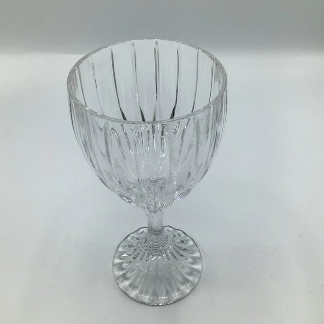 Mikasa Park Lane Water Goblets-Set of 4 For Sale - Image 12 of 12