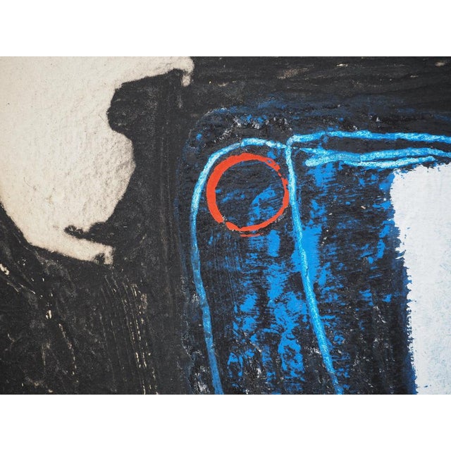 Lionel, Composition in Blue, Etching For Sale - Image 7 of 10