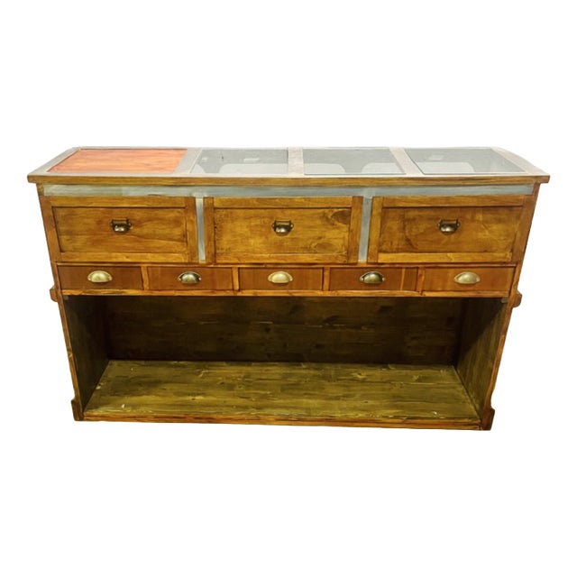 Vintage Display Counter, 1940s For Sale