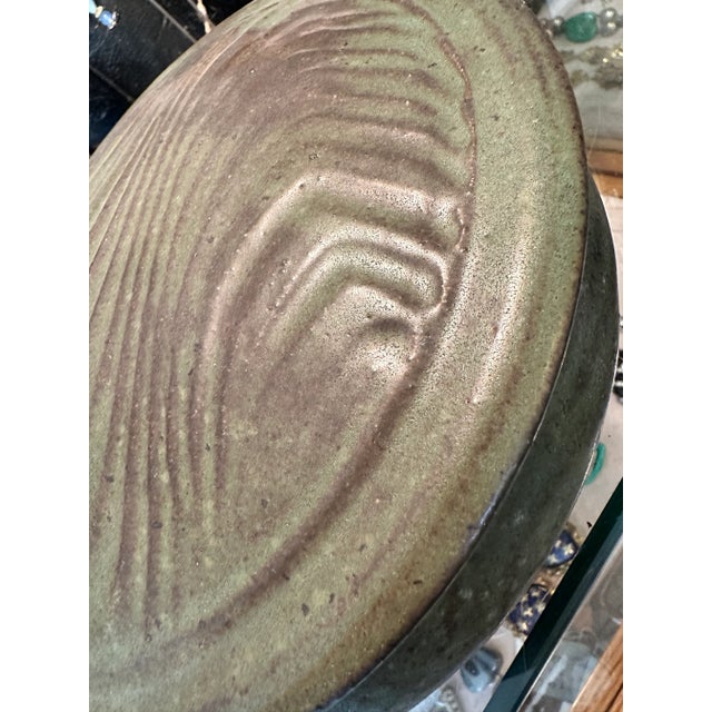 Ceramic Lidded Ceramic Vessel by Stephen May For Sale - Image 7 of 7