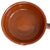 Chestnut Vintage Vallauris Am French Glazed Terracotta Lidded Casserole Pot With Handle For Sale - Image 8 of 15