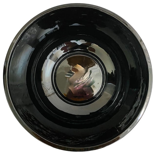 1980 Fitz & Floyd Black Soup Tureen With Lid, Underplate and Ladle - 4 PCS For Sale - Image 9 of 12