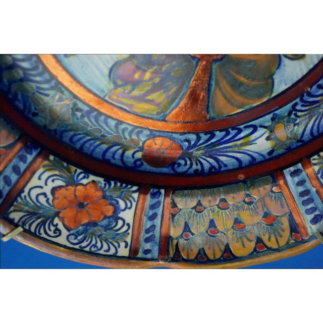 Vintage Ceramic Plates, 1920s, Set of 2 For Sale - Image 13 of 18