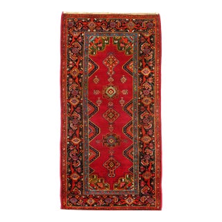 Pasargad DC Rust Russian Antique Kazak Rug For Sale