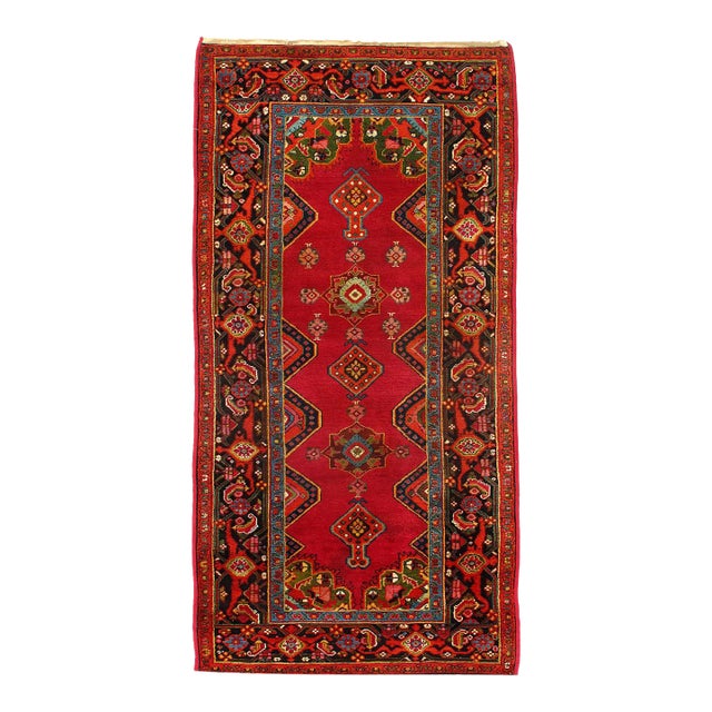 Pasargad DC Rust Russian Antique Kazak Rug For Sale