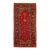 Pasargad DC Rust Russian Antique Kazak Rug For Sale