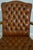 Georgian Tufted Leather Carved Arm Chair For Sale In Philadelphia - Image 6 of 18