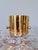 Ceiling Light in Brass and Textured Clear Glass by Helena Tynell for Glashütte Limburg, 1970 For Sale - Image 12 of 16
