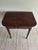 This is an antique American country primitive one drawer stand, constructed of pine and mixed woods with a dark heavy...