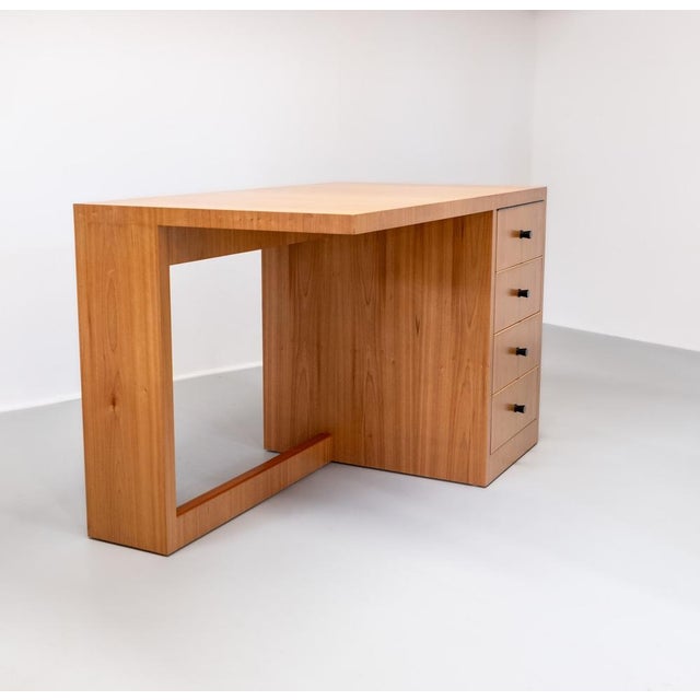 Modernist Maple Desk by Dick Russell for Ray Leigh, 1980s For Sale - Image 10 of 18