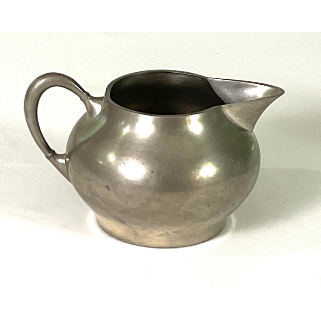 1950s Metawa Holland Pewter Tea Set- 3 Pieces For Sale - Image 11 of 11