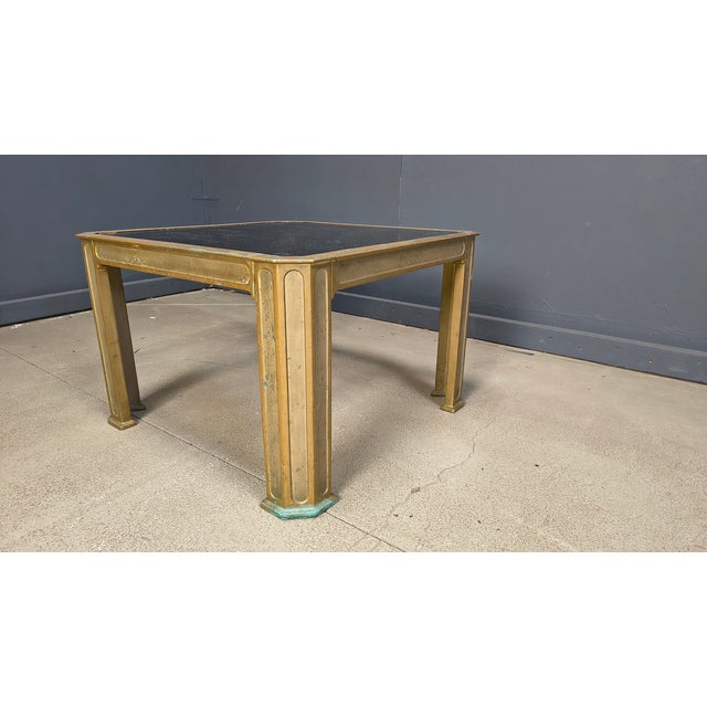 Brutalist Cast Bronze Side Tables from Peter Van Heeck, 1970s For Sale - Image 6 of 12
