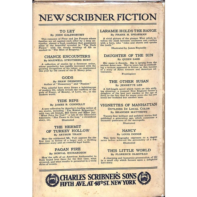 "Nancy: Her Life and Death" 1921 Dodge, Louis For Sale - Image 4 of 7