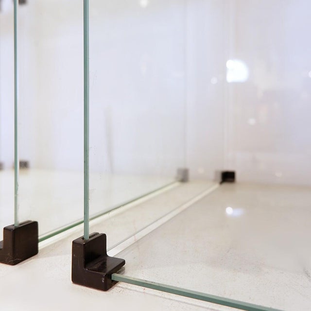 Vintage Modular Glass Cube Shelving Unit, 1980s, Set of 9 For Sale - Image 13 of 15