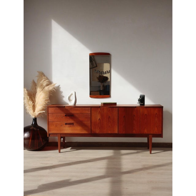 Nathan teak sideboard: the elegance of english design (1960s) bring a touch of timeless character to your home with this...