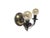 Art Nouveau Two-Armed Wall Lamp, Poland, 1970s For Sale - Image 9 of 18