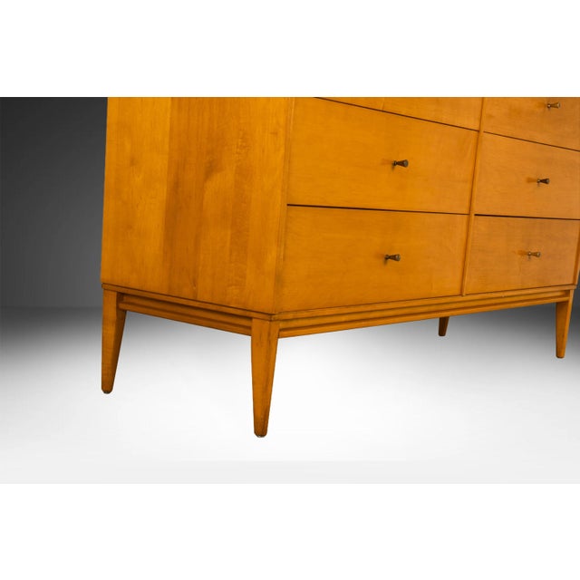 Wood Paul McCobb for Planner Group Mid Century 6 Drawer Lowboy Dresser For Sale - Image 7 of 12