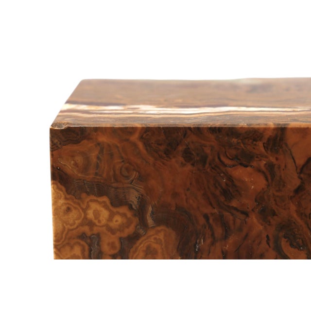 Cube Onyx Bookends, a Pair For Sale In Tampa - Image 6 of 6