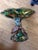 Late 19th Century Antique Majolica Compote Centerpiece W Bird For Sale - Image 5 of 10