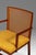 Rare Pair of Mid-Century Modern Cane-Backed Armchairs in Walnut & Bouclé Attributed to Michael Taylor for Baker (New World Collection), Usa, C. 1960s For Sale - Image 12 of 18