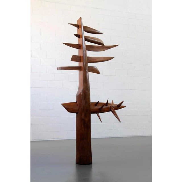 The Great Force of Nature Amazonia Series Sculpture in Wood by Elvio Becheroni, 1992 For Sale - Image 10 of 10