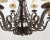 Approx: 20 Years Old Impressive Chandelier Quality Construction Heavy Wrought Iron w. Bronze Finish Offered @ Fraction...