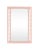 Contemporary Fleur Home Audubon Spruce Rectangle Mirror in Salmon Berry, 24x36 For Sale - Image 3 of 3