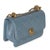 Traditional Blue Quilted Calfskin Mini Perfect Fit Flap Bag For Sale - Image 3 of 9