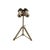 Binoculars Chrome Double Lenses on Tripod Stand Vintage Nautical Office Decor For Sale In Tulsa - Image 6 of 9