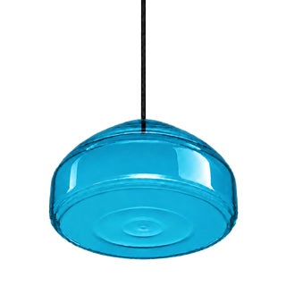 Emerald Blown Glass Pendant Light by Artem Zakharchenko-Halytskyi For Sale