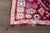 Mid-20th Century Handmade Vintage Purple Tribal Morrocan Wool Rug For Sale - Image 4 of 11