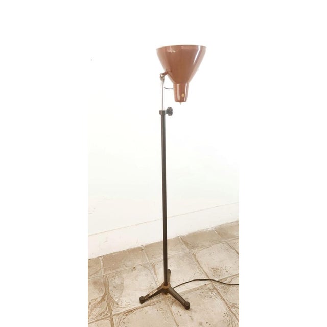 Industrial Theater Light with Stand and Wheels from Ng. Marcucci Milano For Sale - Image 5 of 18