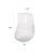 Portage Ice Clear Abstract Glass Vase- Medium For Sale - Image 11 of 11