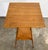 Brown Antique Turned Wood Two Tier Table or Stand For Sale - Image 8 of 8