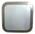 Vintage Wall Mirror in Clear and Smoked Glass, 1970s For Sale