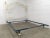 White Painted Wrought-Iron & Brass & Queen Bedframe For Sale - Image 13 of 13