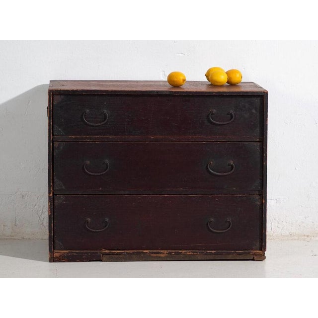 Antique Japanese Chest of Drawers For Sale - Image 9 of 11