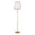 Kate Spade New York by Visual Comfort Studio Ellison Floor Lamp in Burnished Brass For Sale