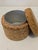 Minimalist vintage ice bucket constructed entirely from compressed natural cork. Cylindrical form with flush lid and...