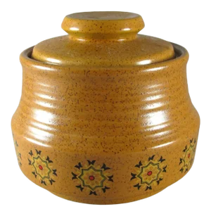 Vintage Mikasa Painted Sands Sugar Bowl
