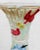 Traditional Vintage Ceramic Italian Colorful Faux Bamboo Heron Bird Floor Planter 1988 For Sale - Image 3 of 7