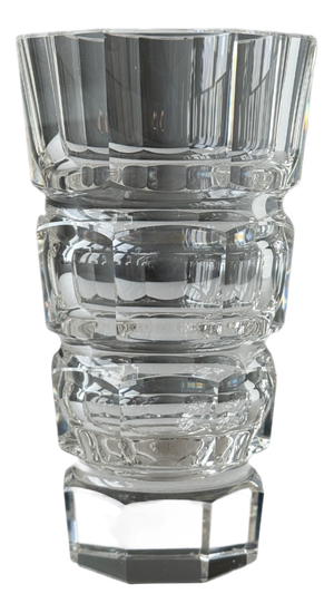 Vintage Art Deco Vase by Josef Hoffmann for Ludwig Moser Bohemia, 1920s