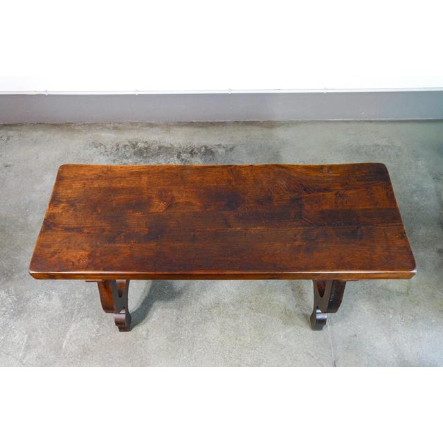 Refectory Table in Walnut For Sale - Image 6 of 16
