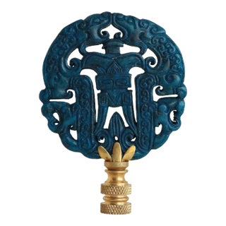 Chinese Censer Carved Stone Lamp Finial For Sale