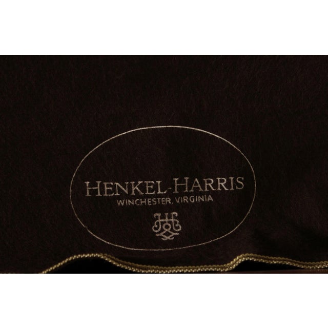 Henkel Harris Georgian Style Inlaid Mahogany Breakfront Bookcase For Sale - Image 11 of 12