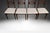 1960s Midcentury Dining Chairs in Style of Kent Coffey Perspecta Cats Eye For Sale - Image 5 of 12