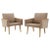 Set of Mid-Century Minimalist Armchairs, Czechoslovakia For Sale - Image 9 of 9