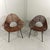 1960s Rattan Easy Chairs attributed to Rohé Noordwolde Netherlands 1960s, Set of 2 For Sale - Image 5 of 18